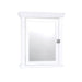 CABINET WOOD WHT E AMRCN