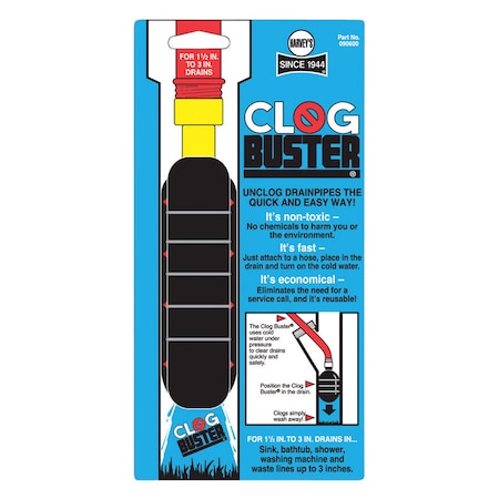CLOGBUSTER 1.5"" - 3""