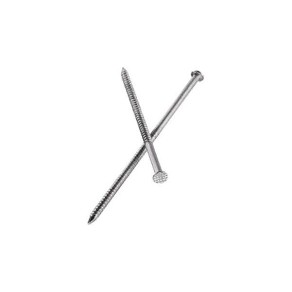 Roofing Nail,  2-1/4 in L,  7D,  316 Stainless Steel,  13 ga