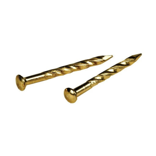 Oz 7/8"Brs Mtl Trimnail