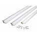 M-D Building Products White Aluminum/Vinyl Top & Sides Door Seal For Door Jambs 84 in. L X 0.63 in.