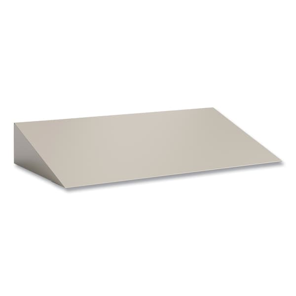 Triple Sloped Metal Locker Hood Addition,  36w x 18d x 6h,  Tan