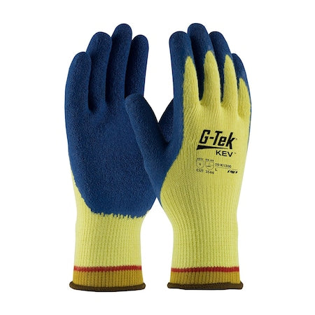 Cut Resistant Coated Gloves, Cut Level A4 ,Latex ,Crinkle ,M 12 PK