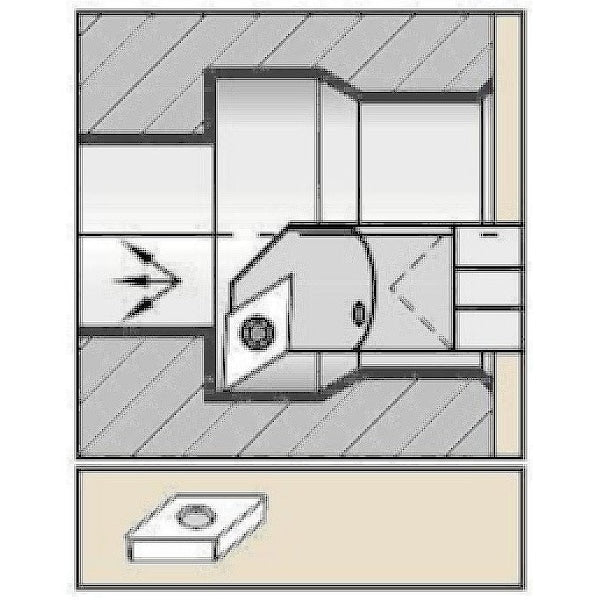Thread Turning Toolholder, E20SSDUCL11