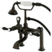Deck-Mount Clawfoot Tub Faucet, Oil Rubbed Bronze, Deck Mount