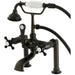 Deck-Mount Clawfoot Tub Faucet, Oil Rubbed Bronze, Deck Mount