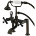 Deck-Mount Clawfoot Tub Faucet, Oil Rubbed Bronze, Deck Mount