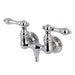Wall-Mount Clawfoot Tub Faucet, Polished Chrome, Tub Wall Mount