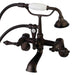 Wall-Mount Clawfoot Tub Faucet, Oil Rubbed Bronze, Tub Wall Mount