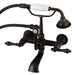 Wall-Mount Clawfoot Tub Faucet, Oil Rubbed Bronze, Tub Wall Mount