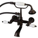 Wall-Mount Clawfoot Tub Faucet, Oil Rubbed Bronze, Tub Wall Mount