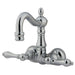 Wall-Mount Clawfoot Tub Faucet, Polished Chrome, Tub Wall Mount