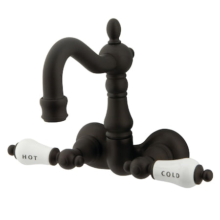 Wall-Mount Clawfoot Tub Faucet, Oil Rubbed Bronze, Tub Wall Mount