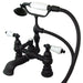 Deck-Mount Clawfoot Tub Faucet, Oil Rubbed Bronze, Deck Mount
