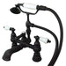 Deck-Mount Clawfoot Tub Faucet, Oil Rubbed Bronze, Deck Mount