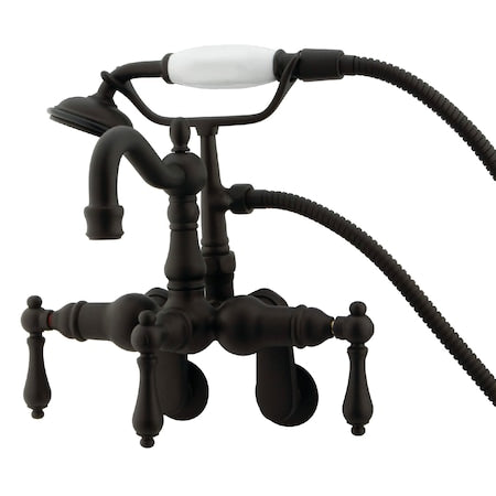 Wall-Mount Clawfoot Tub Faucet, Oil Rubbed Bronze, Tub Wall Mount