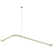 CC3148 Corner Shower Rod