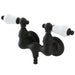Wall-Mount Clawfoot Tub Faucet, Oil Rubbed Bronze, Tub Wall Mount