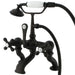 Deck-Mount Clawfoot Tub Faucet, Oil Rubbed Bronze, Deck Mount