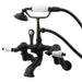Wall-Mount Clawfoot Tub Faucet, Oil Rubbed Bronze, Tub Wall Mount