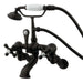 Wall-Mount Clawfoot Tub Faucet, Oil Rubbed Bronze, Tub Wall Mount