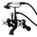 Wall-Mount Clawfoot Tub Faucet, Oil Rubbed Bronze, Tub Wall Mount