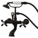Wall-Mount Clawfoot Tub Faucet, Oil Rubbed Bronze, Tub Wall Mount