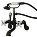 Wall-Mount Clawfoot Tub Faucet, Oil Rubbed Bronze, Tub Wall Mount