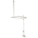 Wall-Mount Clawfoot Tub Faucet, Brushed Nickel, Tub Wall Mount