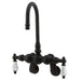 Wall-Mount Clawfoot Tub Faucet, Oil Rubbed Bronze, Tub Wall Mount