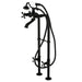 Freestanding Tub Faucet, Standard, 2, Freestanding, Matte Black