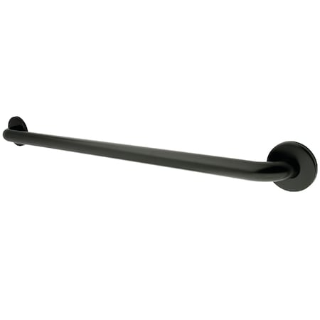 Traditional DR114365 36"X1-1/4" OD Grab Bar, 39-3/16" L, 18 ga. Stainless Steel, Oil Rubbed Bronze