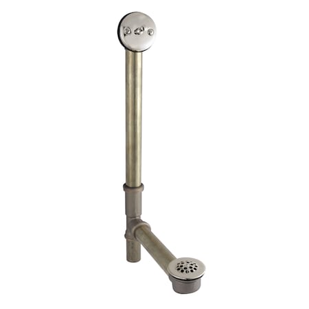 DTL1166 16" Trip Lever Waste & Overflow Drain