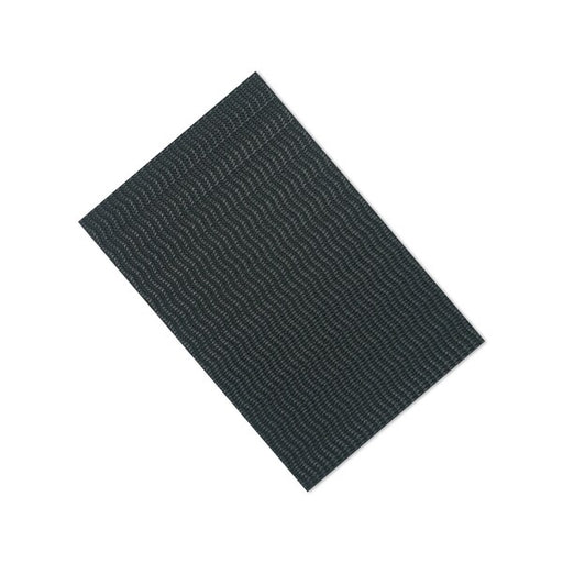 Reclosable Fastener Shape,  Square,  Rubber Adhesive,  3 in,  1 in Wd,  Black,  50 PK