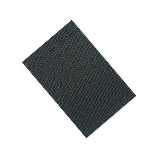 Reclosable Fastener Shape,  Square,  Rubber Adhesive,  4 in,  2 in Wd,  Black,  10 PK