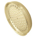 Shower Head, Polished Brass, Wall Mount