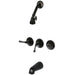 Tub and Shower Faucet, Oil Rubbed Bronze, Wall Mount