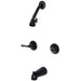 Tub and Shower Faucet, Oil Rubbed Bronze, Wall Mount