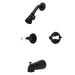 Tub and Shower Faucet, Oil Rubbed Bronze, Wall Mount