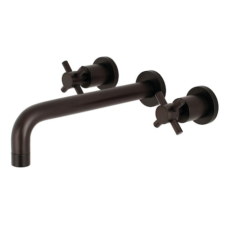 Roman Tub Faucet, Oil Rubbed Bronze, Wall Mount
