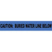 Caution Buried Water Line Below