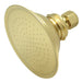 Shower Head, Polished Brass, Wall Mount