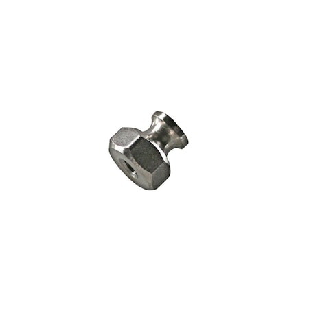 Thumb Nut without Knurl, 5/16" Hex 4-40