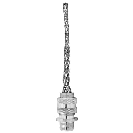 Connector,Alum,L - Strain Relief 10.25in