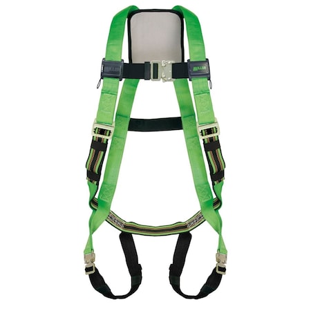 Miller Duraflex Python(R) Ultra Full Body Harness, S/M, 400 lb., Quick-Connect Chest/ Back D-Ring