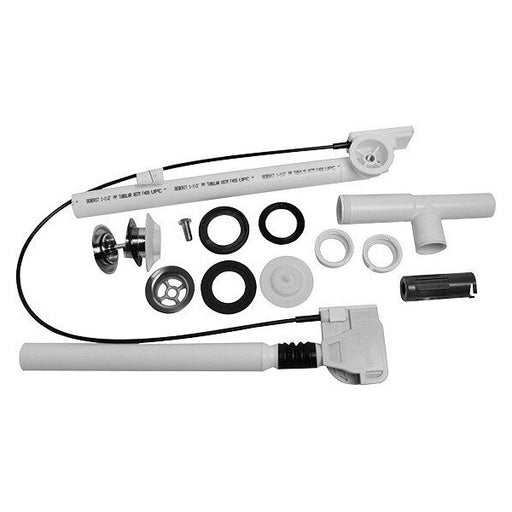 DuravitCable-Driven Waste&Ovrflo f/Central Outlet,  Trim, Us-Vers. Ch