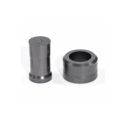 Punch And Die Set,  Round,  118 In Punch,  1532 In Die Sizes Included,  2 Piece,  For Use With