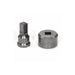 Punch And Die Set,  Squared,  1732 In Punch,  916 In Die Sizes Included,  2 Piece,  For Use With