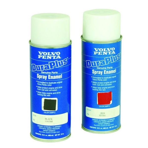 Paint Black Spray Can