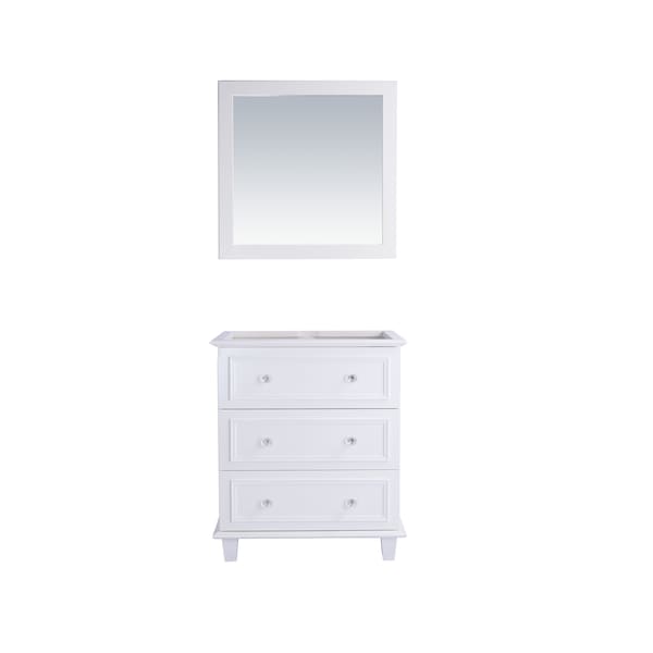 Luna,  30,  White Cabinet